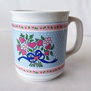 Vintage Giftco Bouquet Coffee Mug